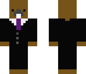 beaver in a business suit
