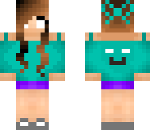 cute herobrine girl