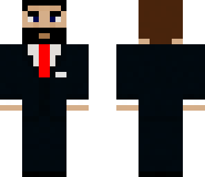 a bearded suit man