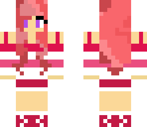 pink hair girl