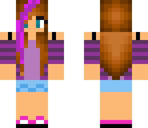 purple girl