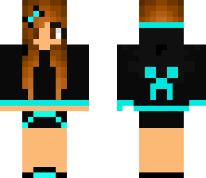 creeper with bow