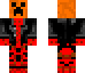 halloween lava biker creeper