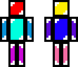 shiney rainbow man