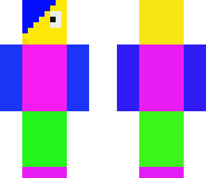 colourful man