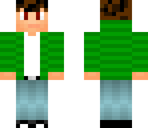 me as a minecraft skin