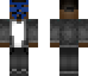 masked black robber