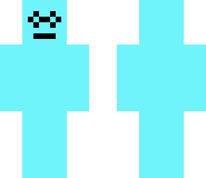 cyan man