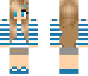 striped shirt girl