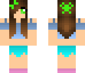 blue girl