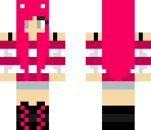 pink cat girl