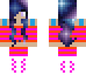 galaxy girl with pants