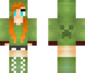 creeper hoodie gal