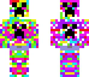 creeper rainbow