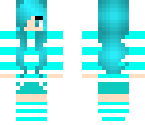 turquoise girl