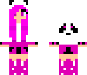 pink panda girl