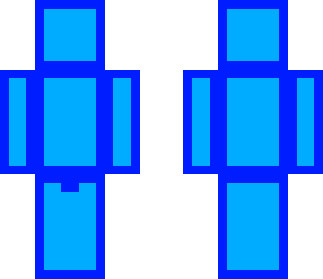 blue man
