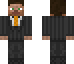 default skin in suit orange