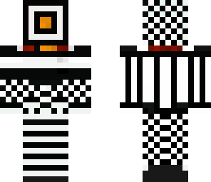 black and white