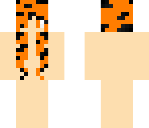 cheetah skin hair girl base