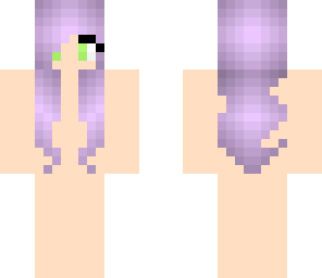 violet hair skin base