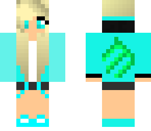cute turquoise girl vote