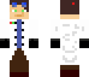 me at the lab short coat
