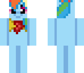 rainbow dash with element