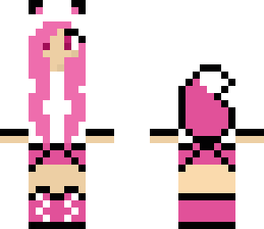 wolf girl pink -edit-