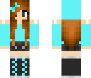 blue girl