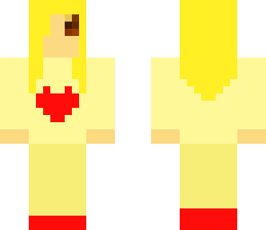 red and yellow girl