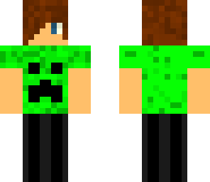boy green creeper top