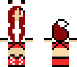 red wolf or red fox girl