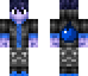 blue man