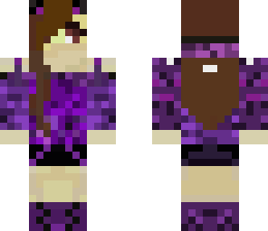 puple girl panda