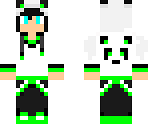 green panda guy