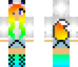 rainbow wolf