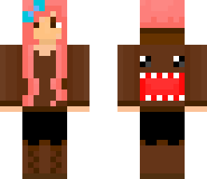girl domo skin