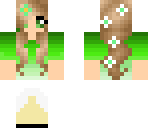 flower hippy girl