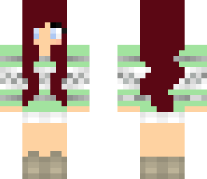-fixed-mint sweater girl