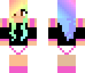 rainbow hair edited again