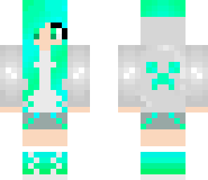 cute neon girl