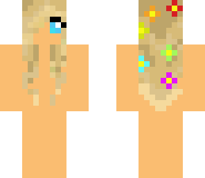 flower hair base