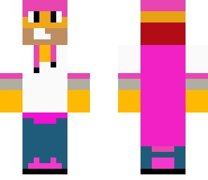 manly pink man
