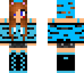 blue tiger girl