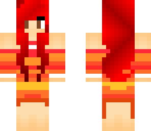 pretty flame girl