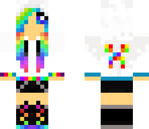 rainbow girl