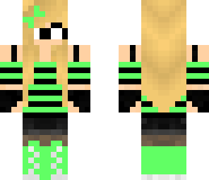 masked girl with white eyes