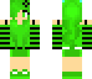 green girl