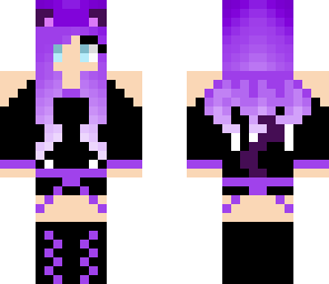 purple kitty